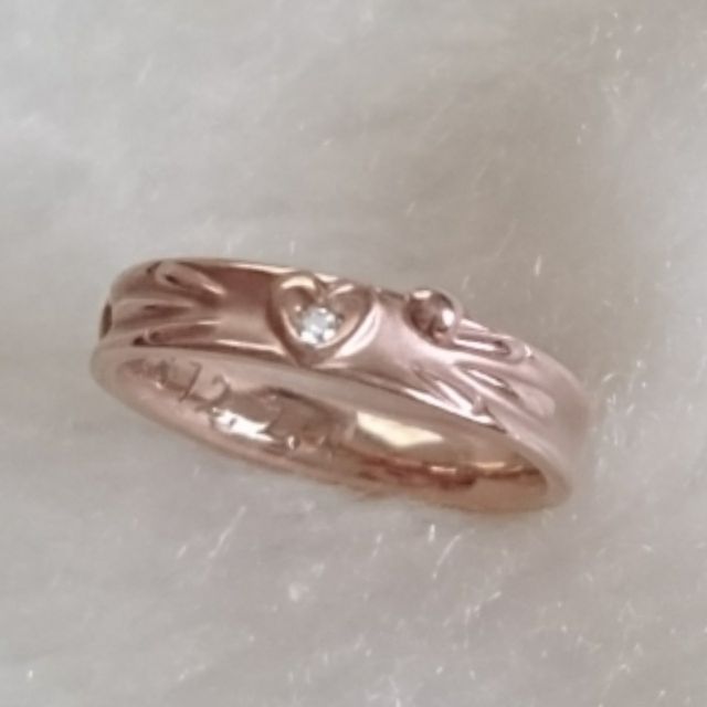 【ケイウノ ブライダル(K.UNO BRIDAL)の口コミ】 オリジナルの指輪を希望しておりましたが、ディズニーのデザインがとても…