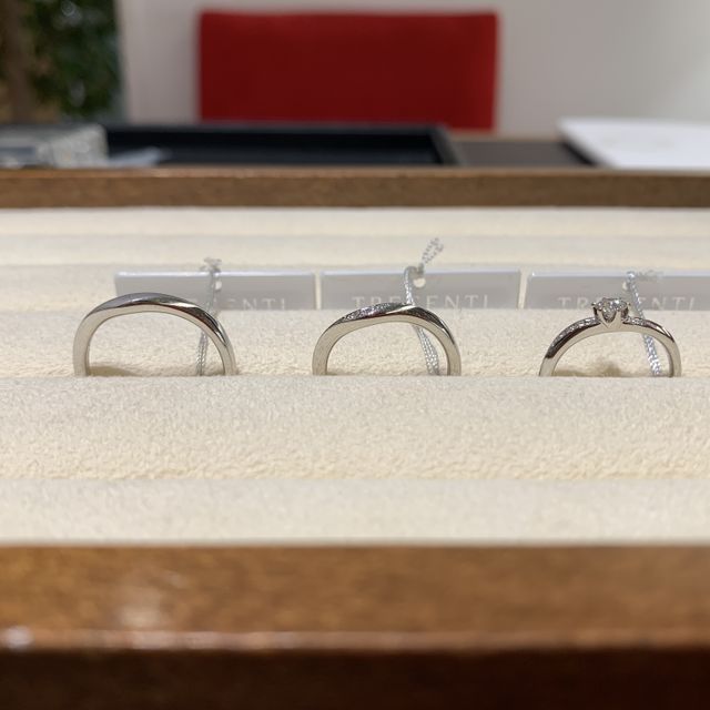 【TRECENTI(トレセンテ)の口コミ】 スタッフさんの対応がすごく丁寧で、好みのデザインをいろんな種類が用意…