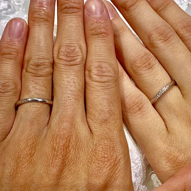 【TRECENTI(トレセンテ)の口コミ】 色々な店舗を周りとても悩みましたが、キラキラとしたデザインに惹かれ、…