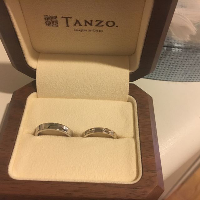 【TANZO.(鍛造指輪)の口コミ】 既製品の鋳造ではなく、職人が作った鍛造製法の指輪というところに惹かれ…