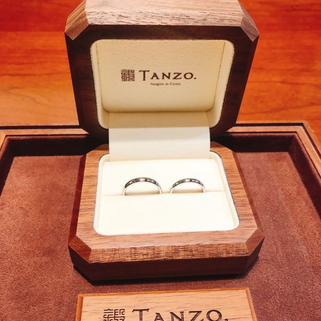 【TANZO.(鍛造指輪)の口コミ】 鍛造製法が決め手です。仕事がら手を使うので何年使っても曲がらない鍛造…