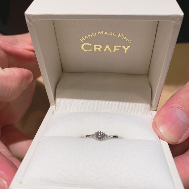 【CRAFY(クラフィ)の口コミ】 知人がSNSに載せていてこちらを知り、雰囲気や製作中、完成後の写真を見て…