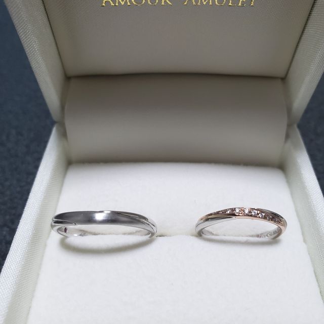 【AMOUR AMULET(アムール・アミュレット)の口コミ】 普段使いをしたかったので、シンプルかつふと手元を見たときに自分のテン…