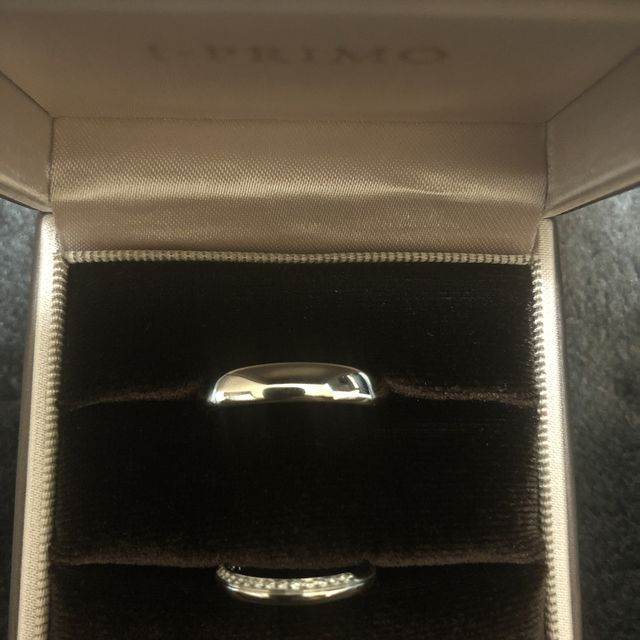 【アイプリモ(I-PRIMO)の口コミ】 婚約指輪をアイプリモで購入していて、その時の対応がとてもよかったと彼…