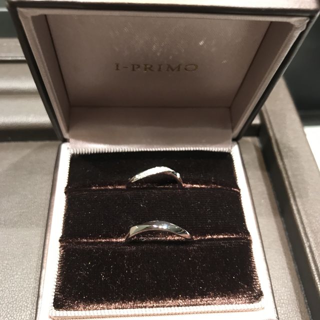 【アイプリモ(I-PRIMO)の口コミ】 デザインがとても可愛くて、自分から綺麗なダイヤモンド見えるのはもちろ…