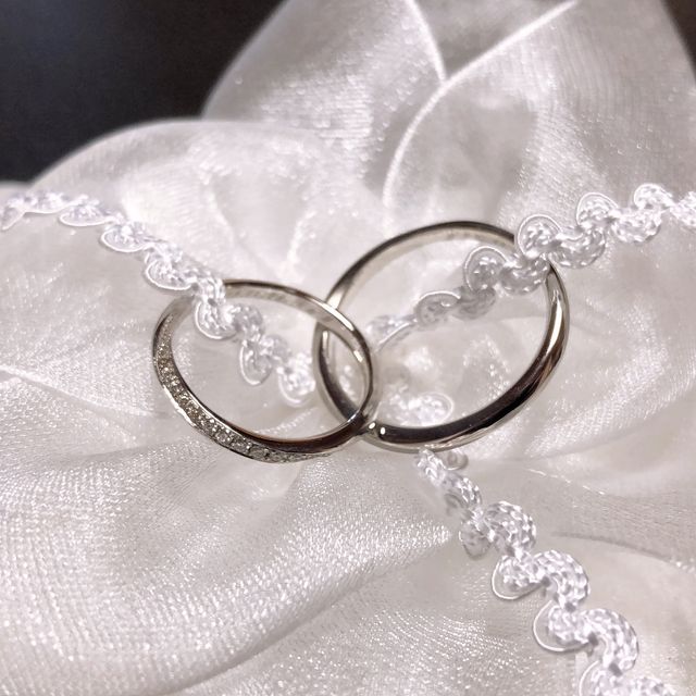 【銀座ダイヤモンドシライシの口コミ】 普段の仕事にも付けられるもの、シンプルだけど、デザインもあって、可愛…