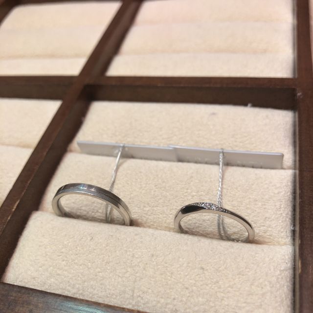 【TRECENTI(トレセンテ)の口コミ】 とにかくつけ心地が良かったです。結婚指輪なので、普段使いするのに違和…