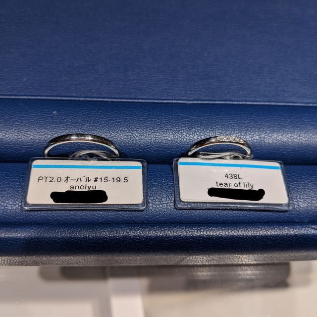 【銀座ダイヤモンドシライシの口コミ】 シンプルな指輪を希望していたので、普段から身につけても違和感がなくて…