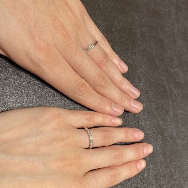 【TRECENTI(トレセンテ)の口コミ】 内側に丸みを帯びているのでつけ心地が抜群に良く普段着けていても気にな…