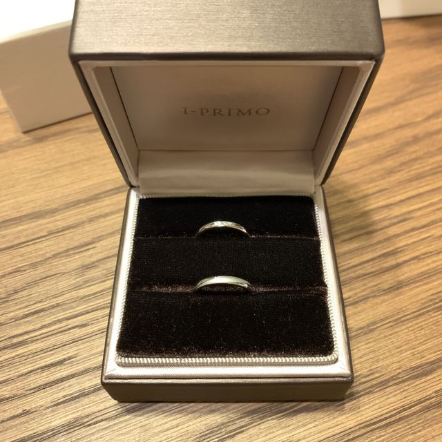 【アイプリモ(I-PRIMO)の口コミ】 規制のデザインから、マット加工や、メッセージ入れなど、オリジナルの指…