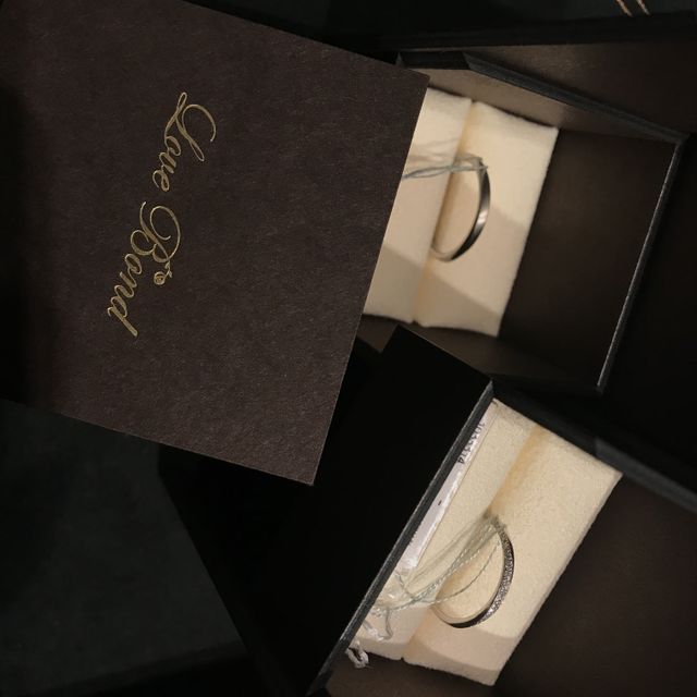【Love Bond(ラブボンド)の口コミ】 全部で6店舗回りました。流れるようなデザインのものはそれぞれにありまし…