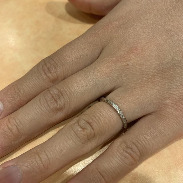 【エクセルコダイヤモンド(EXELCO DIAMOND)の口コミ】 入り口から入りやすく、見やすい店内で、接客もそれほどひつこくなくゆっ…