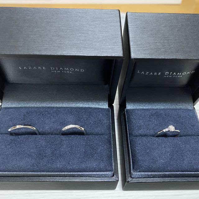 【ラザール ダイヤモンド(LAZARE DIAMOND)の口コミ】 一軒目にアイプリモへ行きましたが、気にいるものがなく、二軒目にラザー…