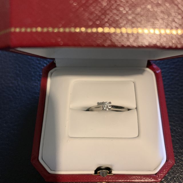 【カルティエ(Cartier)の口コミ】 他にも迷ったブランドはありましたが、やはりここはカルティエに。トリニ…