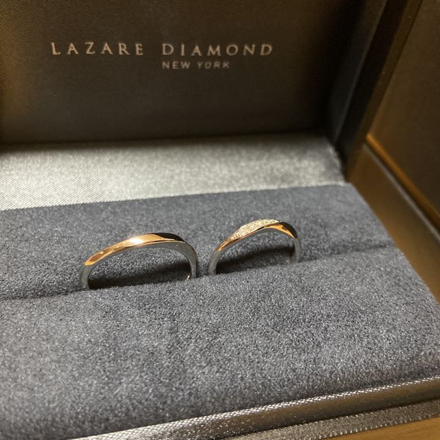 【ラザール ダイヤモンド(LAZARE DIAMOND)の口コミ】 特にブランドにはこだわりはなく、たまたまweb広告にあったラザールダイヤ…
