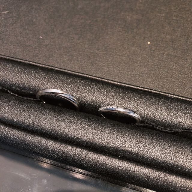 【エクセルコダイヤモンド(EXELCO DIAMOND)の口コミ】 既に持っているペアリングと合わせられるデザインだった。程よくダイヤモ…