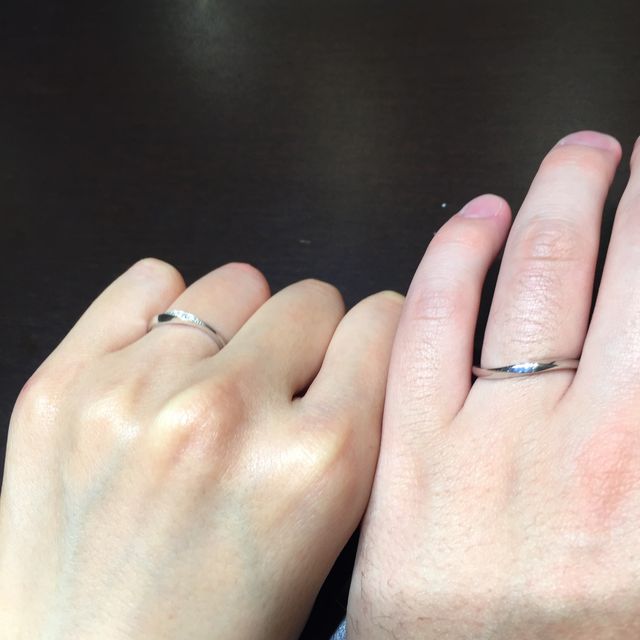 【TRECENTI(トレセンテ)の口コミ】 店員さんの接客がよく、説明もわかりやすく決めやすかったです。指輪は、…