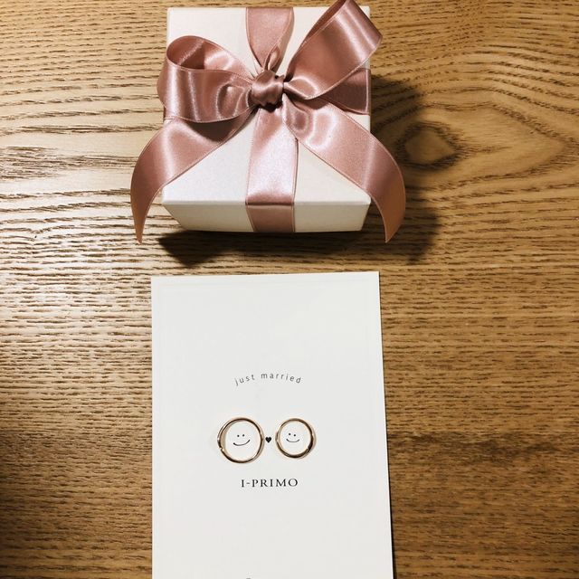 【アイプリモ(I-PRIMO)の口コミ】 ピンクゴールドにしました。店頭にはプラチナしかなくてちょっと心配でし…