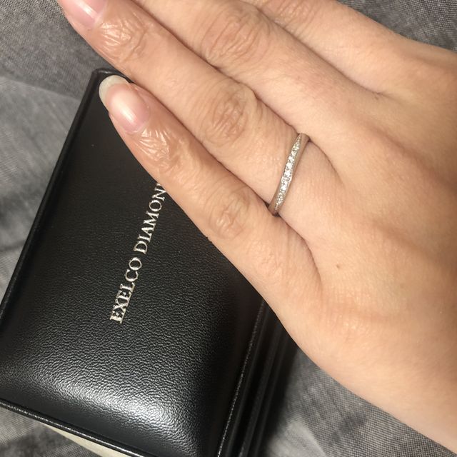【エクセルコダイヤモンド(EXELCO DIAMOND)の口コミ】 対応してくださった方の人柄。
ほかのブランドさんとは違って、指輪の着け…
