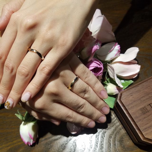 【TANZO.(鍛造指輪)の口コミ】 デザインを夫婦と店員の方で相談しながら決定できた点
鍛造製法で丈夫な点…