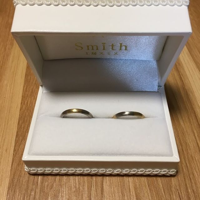 【Smith(工房スミス)の口コミ】 せっかくの結婚指輪なので思い出に残るような指輪にしたいと考えておりま…
