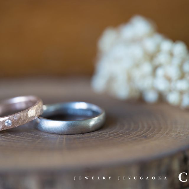 【Cayof(カヨフ)の口コミ】 どんな指輪が良いか調べていましたが、他のブランドが王道のプラチナで華…