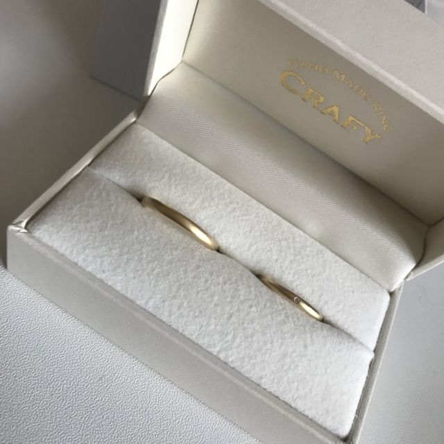 【CRAFY(クラフィ)の口コミ】 シンプルで普段つけていてもおしゃれに見えるようなデザインにしようと思…