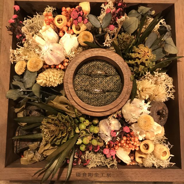 【鎌倉彫金工房の口コミ】 2人で手作りできることが最大の決め手となりました。また、デザインもフル…