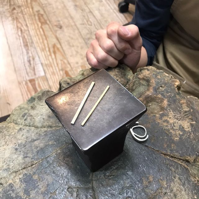 【指輪工房 ケルヒ  KELLCHの口コミ】 ホワイトゴールド、ピンクゴールドのようなカジュアルで遊びのある素材や…