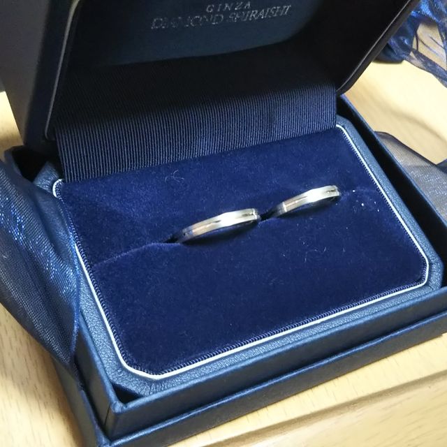 【銀座ダイヤモンドシライシの口コミ】 シンプルで日常生活になじむデザインのもの、ということ、また夫の好みも…