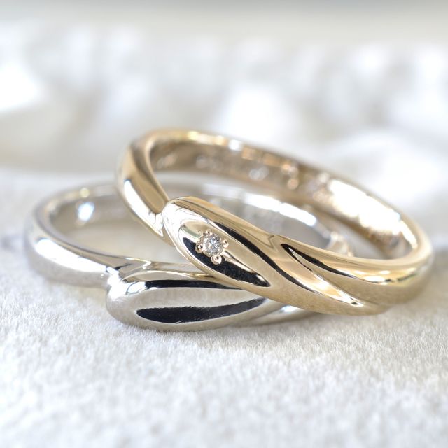 【湘南彫金工房 andfuseの口コミ】 たくさんの形があり迷ってしまいましたが、店員さんと相談をしながら、ま…