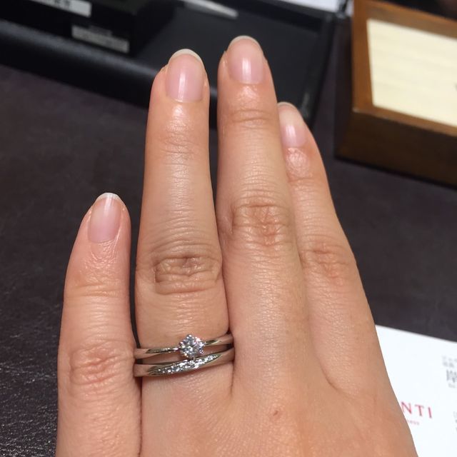 【TRECENTI(トレセンテ)の口コミ】 他のブランドと比較して、指輪のつけ心地が凄い良かったです。指に当たる…