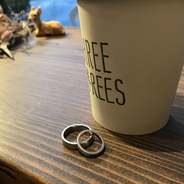 【THREE TREES(スリーツリーズ)の口コミ】 2人で話しながらお互いを想って形にできたのでとても嬉しいです。手作りで…