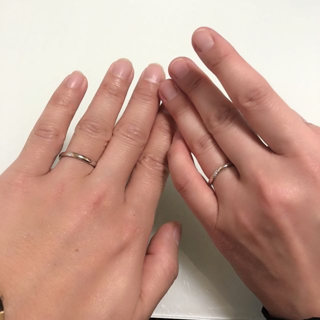 【アイプリモ(I-PRIMO)の口コミ】 石の入り方が気に入りました。石を入れてある部分の幅を狭めにしてあって…