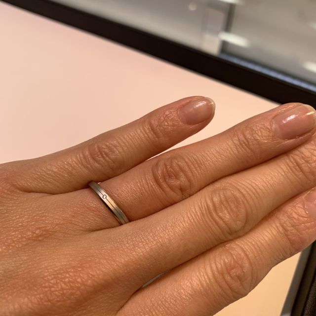 【GALA JEWELRY(ガラジュエリー)の口コミ】 コンビデザイン、高品質！お互いが手に馴染む指輪！そしてそして予算10万…