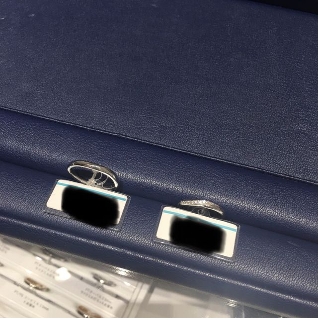 【銀座ダイヤモンドシライシの口コミ】 男性用はシンプルながら、シャープなデザインで飽きがなく、つけ心地がと…