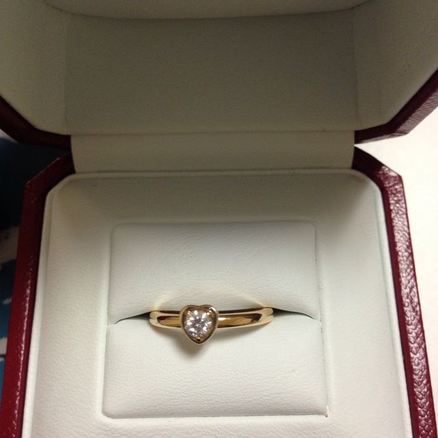 【カルティエ(Cartier)の口コミ】 ハートのダイヤモンドの指輪が欲しかったので、その指輪があるのがカルテ…