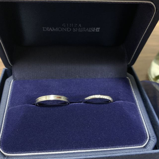 【銀座ダイヤモンドシライシの口コミ】 口コミでブランドを知り、評価が良かったため来店しました。指輪のデザイ…