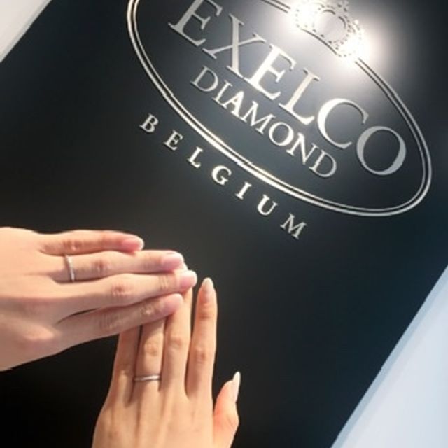 【エクセルコダイヤモンド(EXELCO DIAMOND)の口コミ】 指輪が他の指に当たる具合が1番違和感がなかったこと。斜めに足が入ってい…
