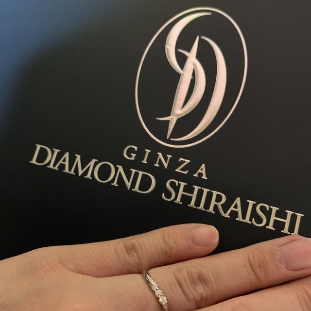 【銀座ダイヤモンドシライシの口コミ】 なんと言っても付け心地がいい！！私は指輪が得意ではなかったのですが、…