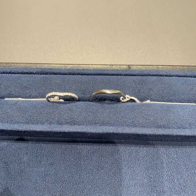 【4℃ BRIDAL(ヨンドシーブライダル)の口コミ】 彼が自分が気に入ったものを選んで良いと言ってくれました。わたしはキラ…