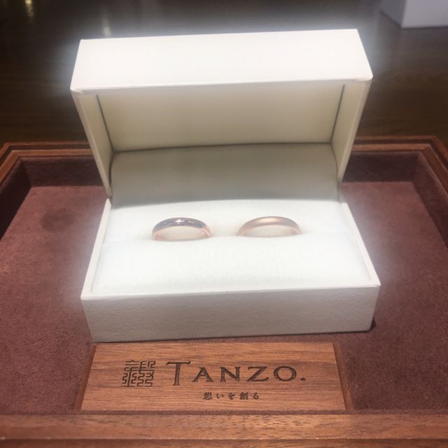 【TANZO.(鍛造指輪)の口コミ】 指輪購入を検討している時に自分たちのオリジナルのものが欲しいと思って…