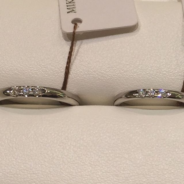 【MIKIMOTO(ミキモト)の口コミ】 国内の老舗、安定感のあるブランドで...と思い、ミキモトを選びました。派…