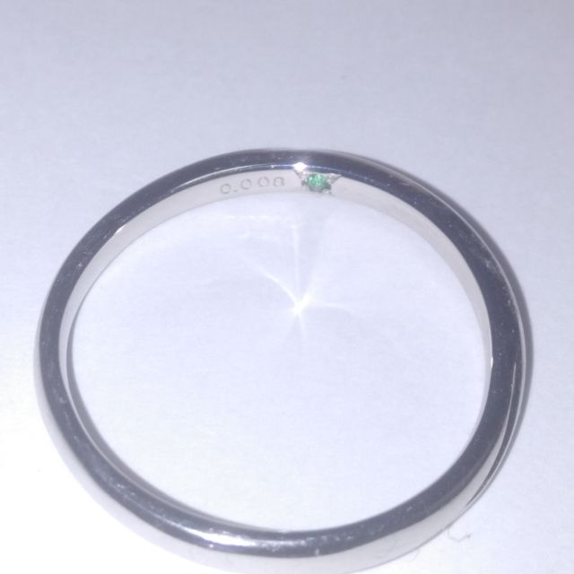 【SIND BAD(シンドバット)の口コミ】 婚約指輪がプラチナダイヤモンドリング　結婚指輪はプラチナリング　内側…