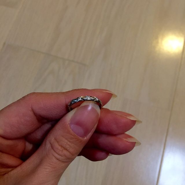 【シャネル(CHANEL)の口コミ】 ３つのダイヤが意外と目立つのがポイントです。単品で付けてもいいのです…