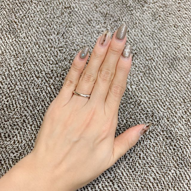 【銀座ダイヤモンドシライシの口コミ】 銀座ダイヤモンドシライシの婚約指輪を頂いてとても綺麗で可愛かったので…