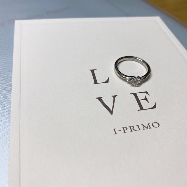 【アイプリモ(I-PRIMO)の口コミ】 多彩なリングデザインの中から、好きなものを選べた。デザインがとても気…