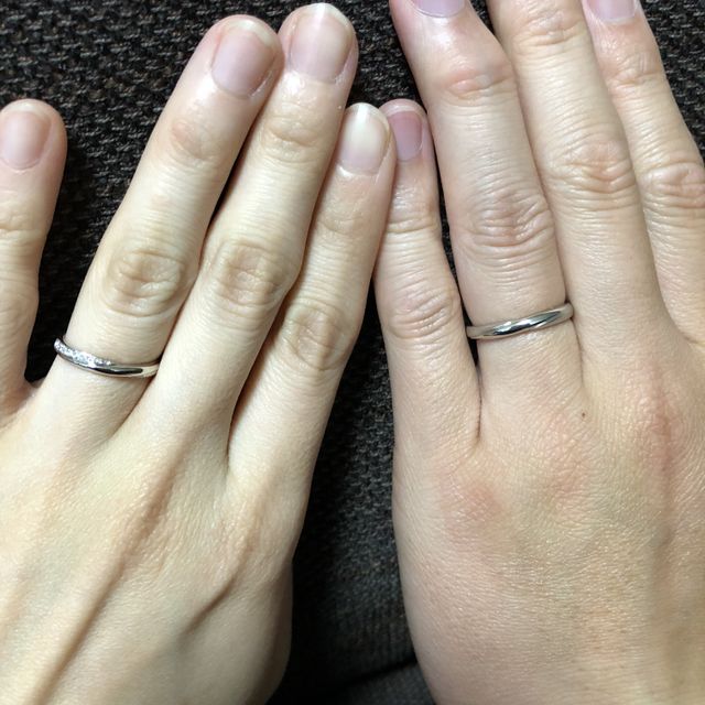 【TRECENTI(トレセンテ)の口コミ】 シンプル過ぎず、可愛さもあり、大好きなデザインです。細さもちょうどよ…