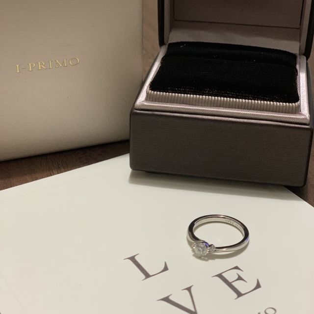 【アイプリモ(I-PRIMO)の口コミ】 1番は他のお店に比べ、接客対応が良かったのが1番の理由です。指輪として…