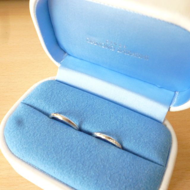 【銀座ダイヤモンドシライシの口コミ】 着け心地の良さとシンプルなデザインにこだわって選びました。他店でみた…